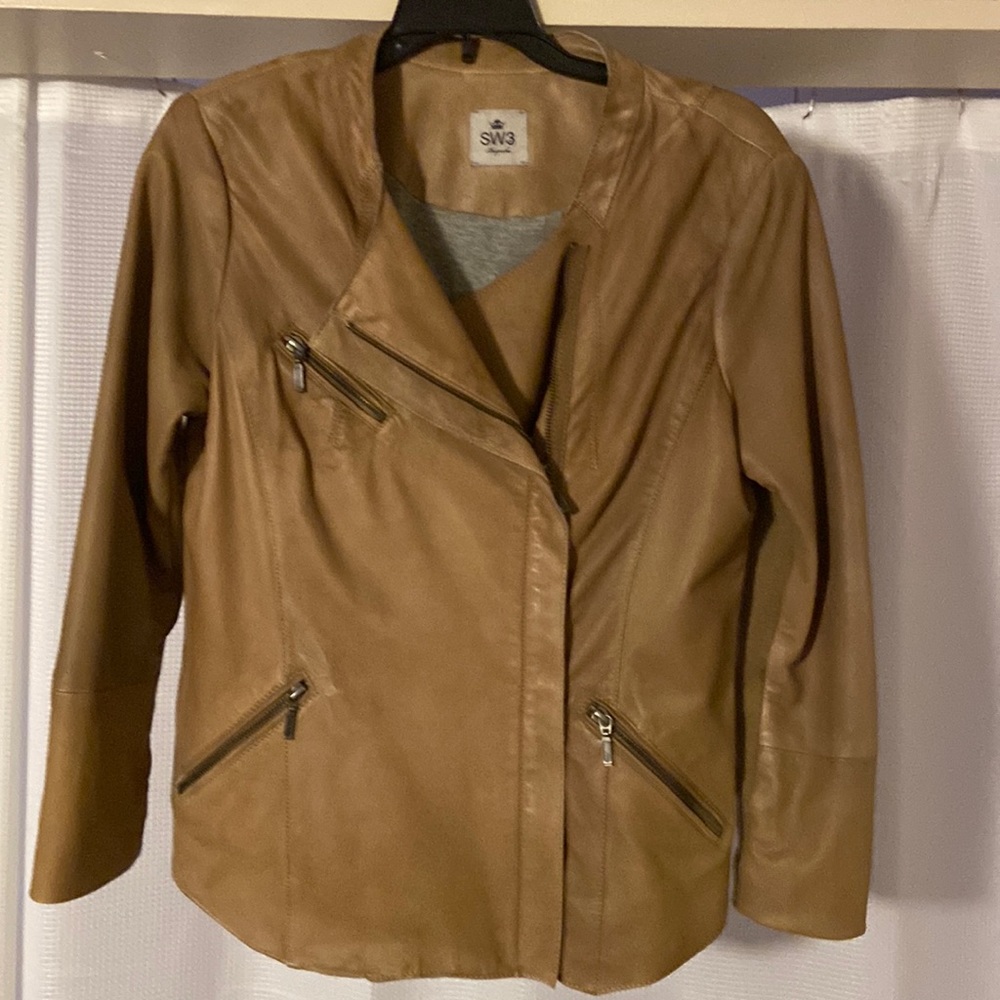Sweet and soft Lamb leather jacket!